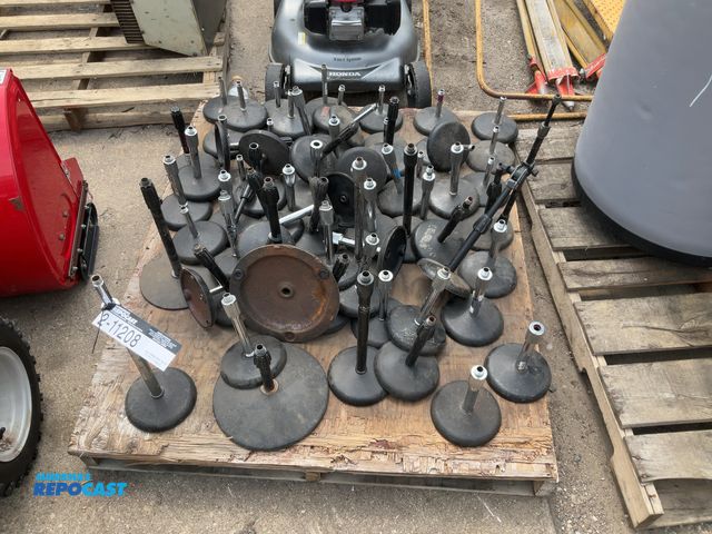Lot 2-11208 - Assorted Stage Microphone stand bases