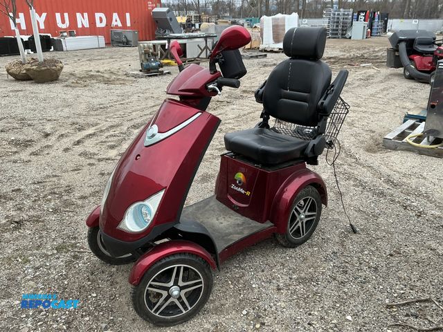 Lot 2-40536 - Drive (1) darkred drive handicap scooter with headlight breaks blinker horn etc sport pro and Econ m...