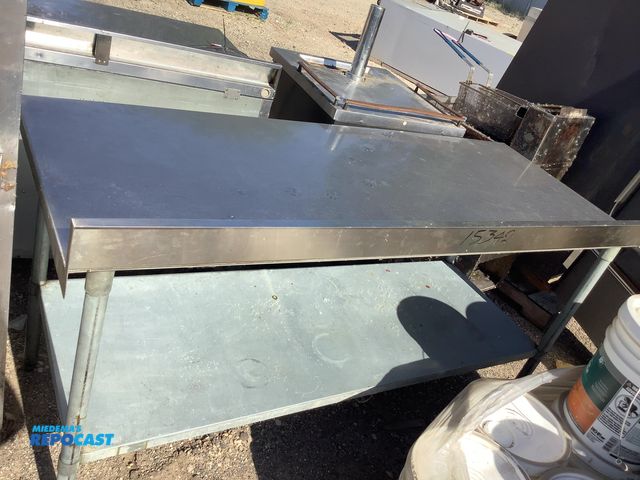 Lot 2-76793 - 72" work table w/ undershelf