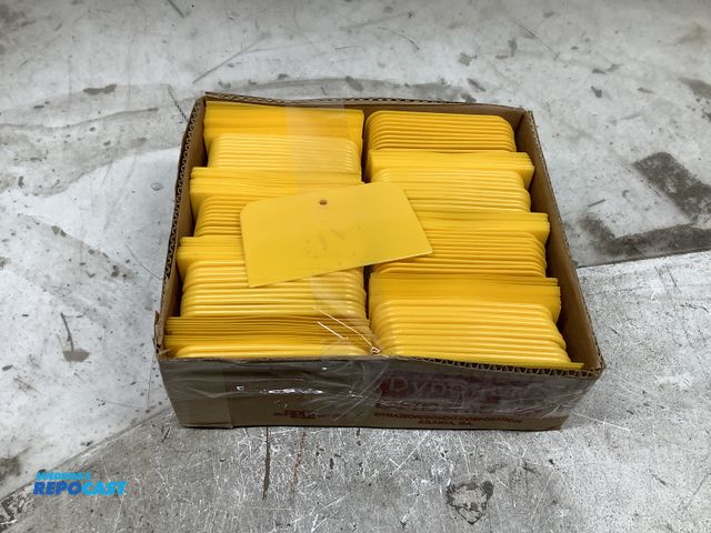 Lot 2-69342 - lot of (144) dynatron 3" x 5" plastic bondo spreader