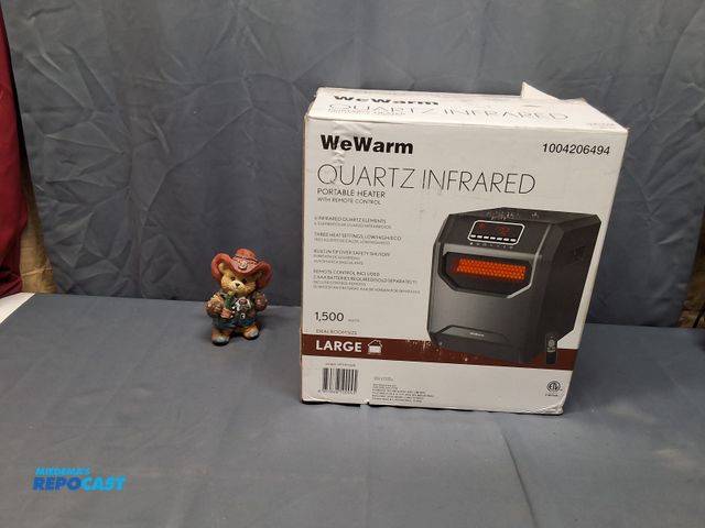 Lot 2-69500 - WEWARM QUARTZ INFRARED PORTABLE HEATER (WORKS)