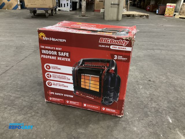 Lot 2-93690 - Big buddy 18000BTU Pro Series Mr Heater propane