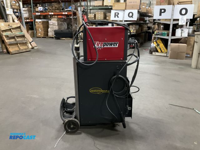 Lot 2-69161 - Fire Power 200 TIG Welder on Cart W/ foot Pedal