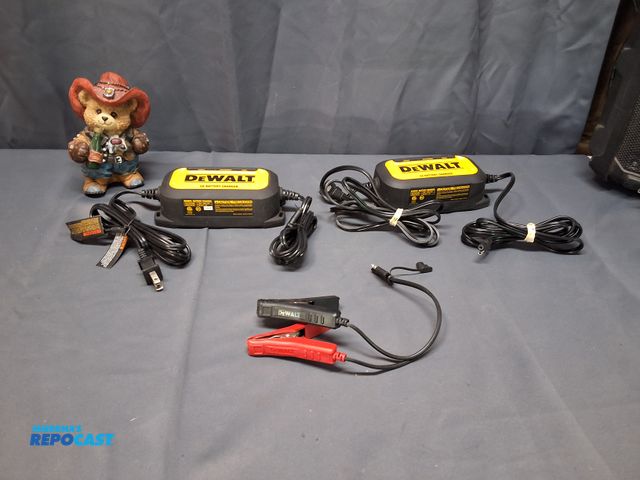 Lot 2-27608 - (2) DEWALT 2A BATTERY CHARGER'S