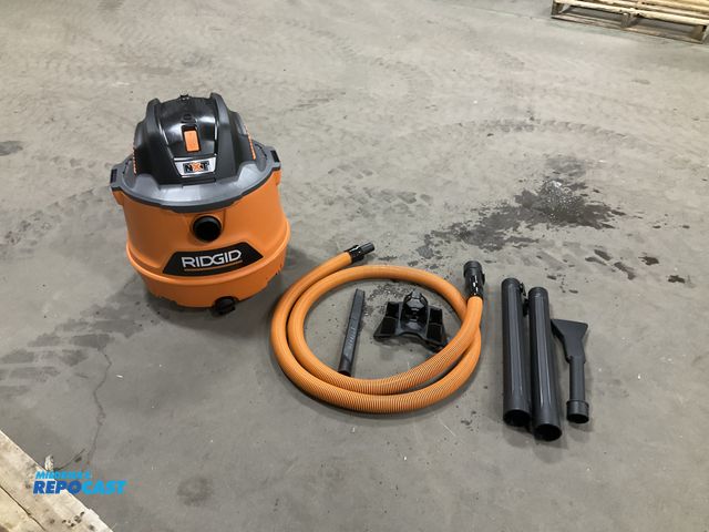 Lot 2-60832  - Ridgid 14 Gallon NXT Wet/Dry Shop Vac Model HD1401 6.0 Peak HP with Fine Dust Filter, Hose, Accessor...