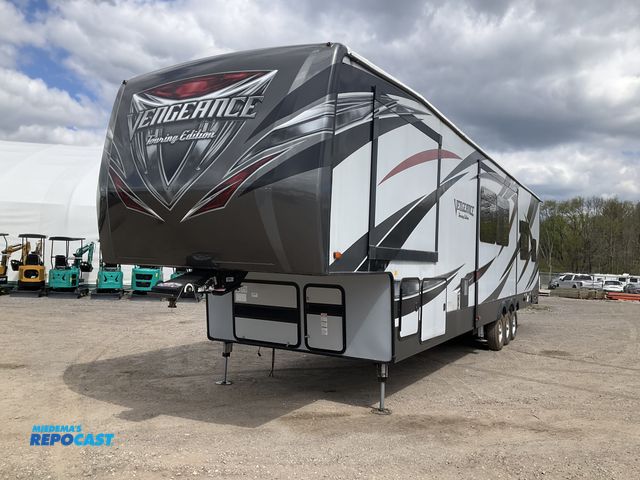 Lot 2-31014 - 2017 Vengeance Touring Edition 40D12 Camper Travel Trailer