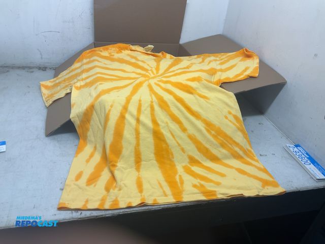 Lot 2-93862 - Box of 14 New Port &amp; Company Large Tie-Dye T-Shirts