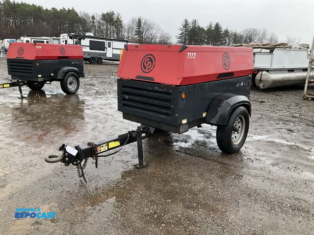 Lot 2-23898 - Chicago Pneumatic CPS 185 KD7 T4F Towable Diesel Powered 185 CFM portable compressor