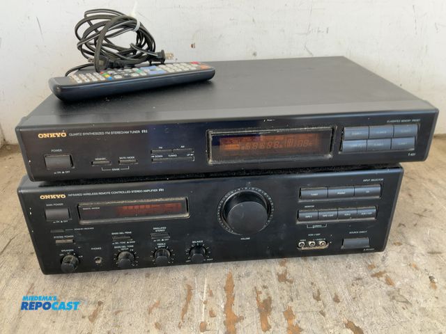 Lot 2-95070 - ONKYO turner and amplifier