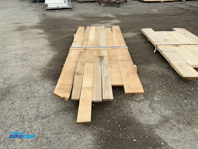 Lot 2-33701 - layer of 48" x 8-11' long Maple boards