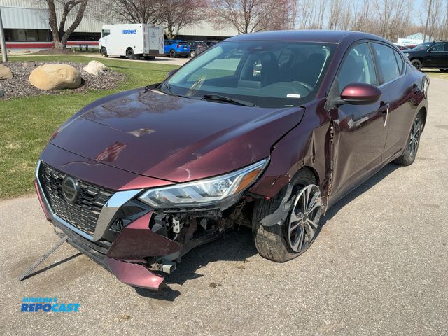 Repocast.com - Lot 2-40509 - 2021 Nissan Sentra SV Sedan FWD