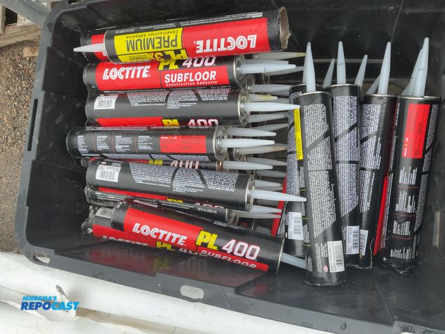 Lot 2-33617 - Container of multiple tubes of loctite PL 3x stronger than ordinary premium construction adhesive an...