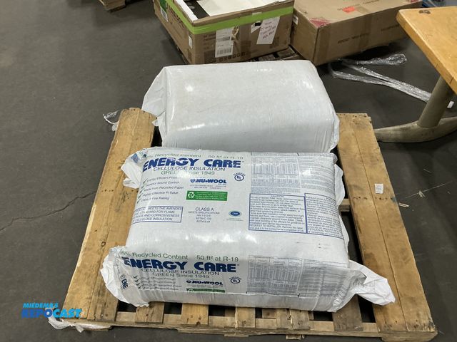Lot 2-99520 - Lot of (2) bags of energy care cellulose insulation