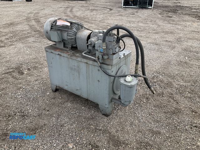 Lot 2-40855 - Hydraulic power unit, 7.5hp Delco electric motor 230/460 3 phase electric, Continental hydraulic pum...