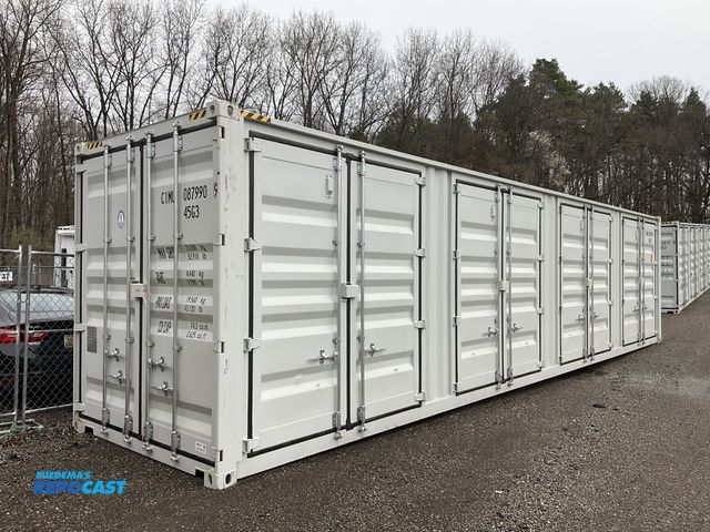 Lot 2-44878 - 2025 High Cube 40’L x 8’W x 9’ 6”T Metal Shipping/Ground Container