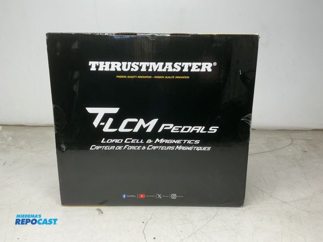 Lot 2-73531 - ThrustMaster T-LCM Pedals - load cell &amp; magnetics