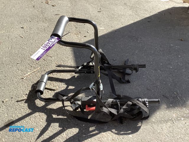 Lot 2-34861 - Mobile bike rack, fits on trunk of car, holds 2 bikes