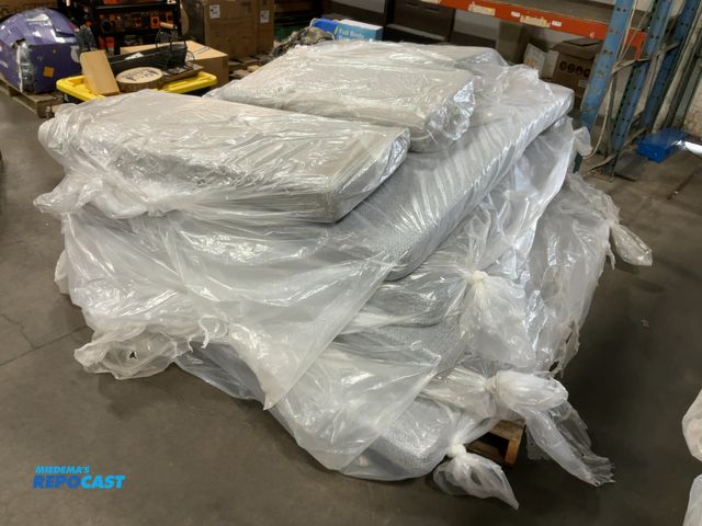 Lot 2-33675 - Skid Lot of Assorted Cab-Over Bunk Mattresses and RV Cushions