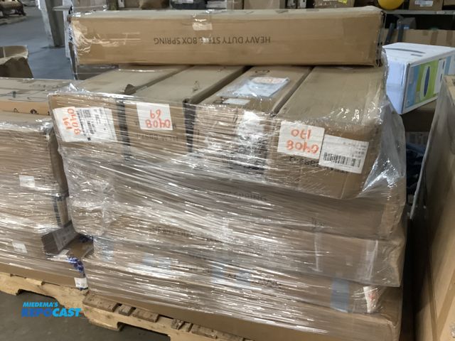 Lot 2-91009 - Lot of heavy duty steel box springs