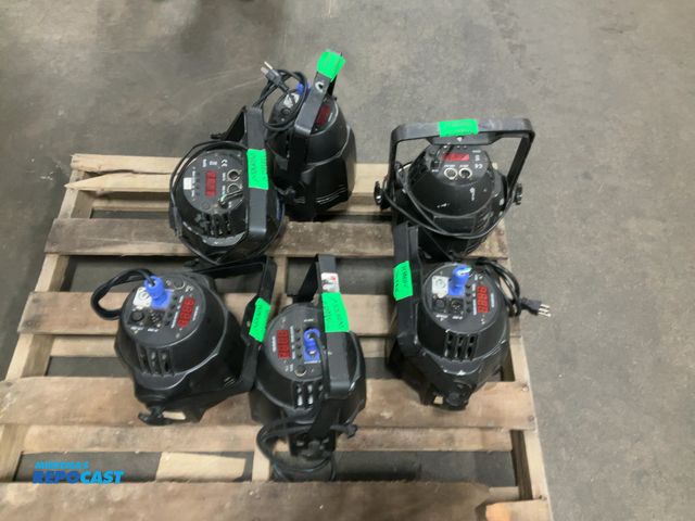 Lot 2-11201 - Ming Xuan Light YS 108Z LED Spotlight, ZOOM LED PAR LIGHT. 6 total.