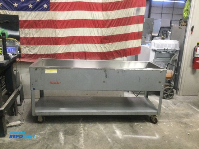Lot 2-59567 - Aerohot cold food table cold food table Aerohot stainless steel  cold food table  
72 1/2 inches by ...