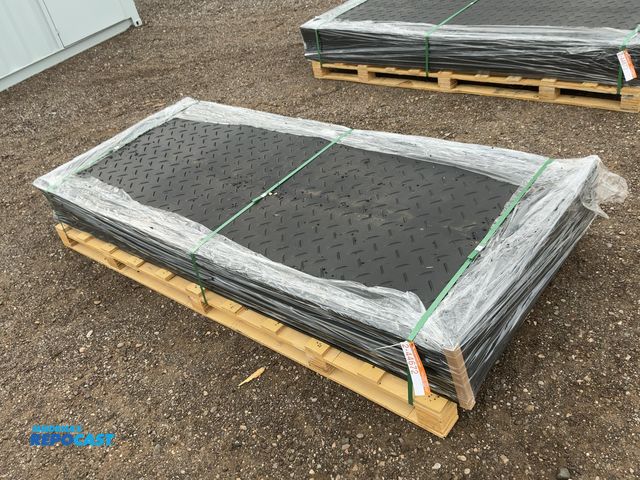 Lot 2-44672 - (15) New SDLANCH IRGPM Ground Protection Mats, Approx. 41-3/4” wide x 94-1/2”long x1/2” thick, diamo...