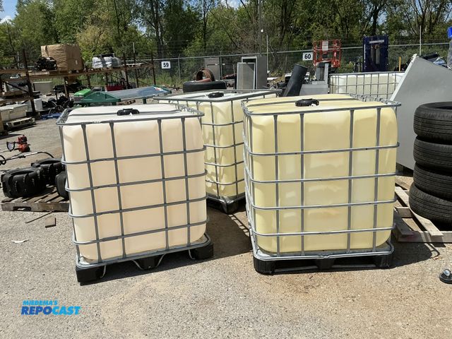 Lot 2-76949 - Lot of (3) industrial IBC totes