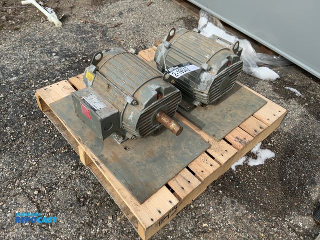 Lot 2-19542 - (2) U.S. Electric Motors 10hp Electrical Industrial Motors