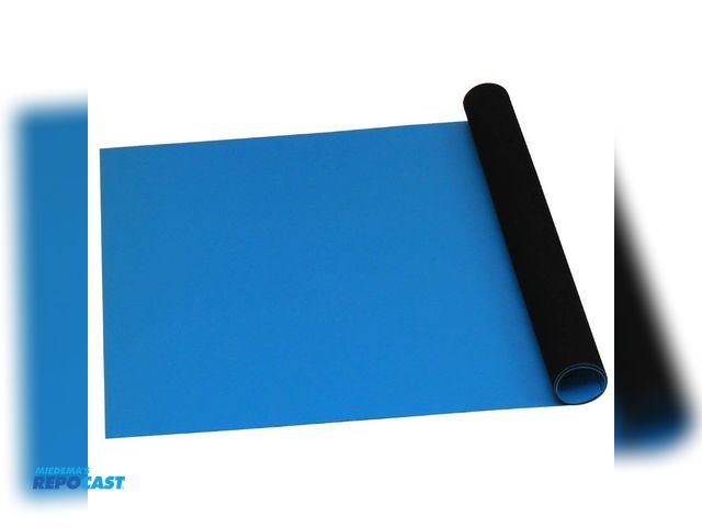 Lot 2-35998 - Lot of (1) set of 3 desco charleswater industrial blue rubber roll