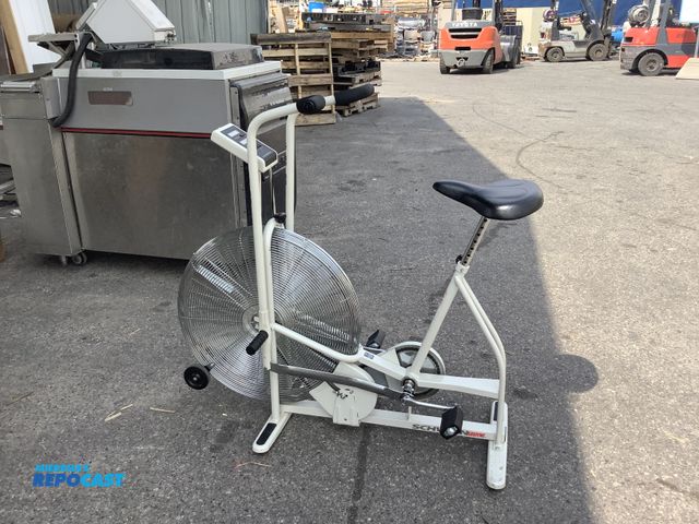 Lot 2-64459 - Schwinn Airdyne  White/black exercise bike with fan