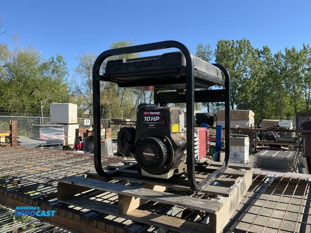 Lot 2-75334 - Tecumseh HM100 5000ER electric generator