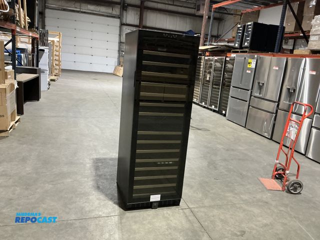 Lot 2-22643 - Scratch & Dent Vinotemp EL-142TSST 155-Bottle Dual-Zone Wine Cooler