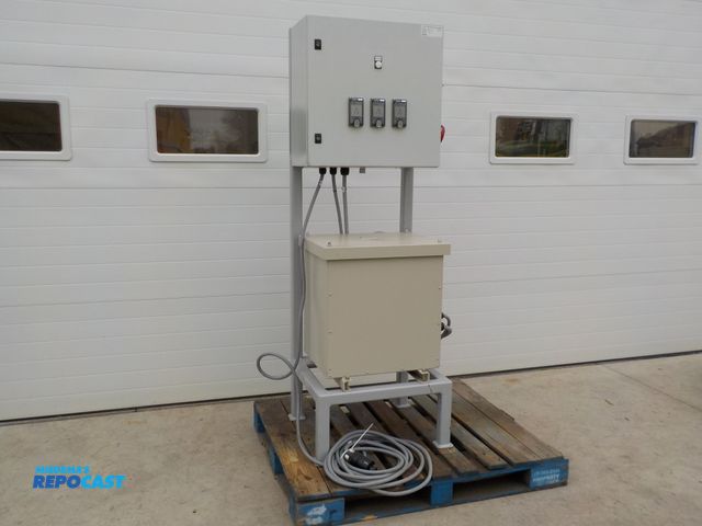 Lot 2-37880 - Industrial Trafo Power Supply Transformer Unit, 480 Volts, 25 KVA, Approximately 25 Foot Power Cord,...