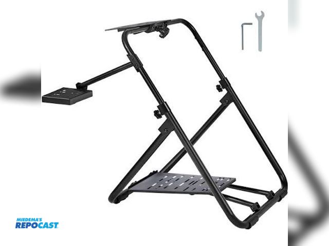 Repocast.com - Lot 2-25806 - Vevor WS-L01 Racing Steering Wheel Stand