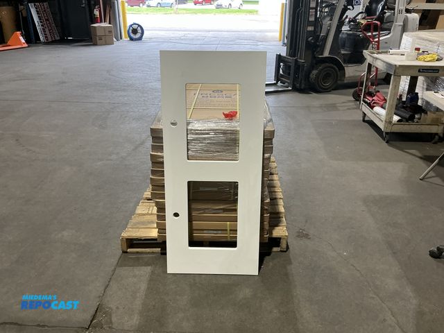 Lot 2-15340 - Pallet of 6 New Fresca White Quartz Double Sink Counter Tops- 20 1/2”x48”x3/4”