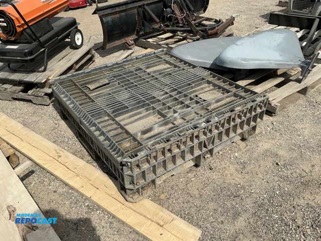 Lot 2-75537 - 45 X 48 Plastic Folding Part Bin
