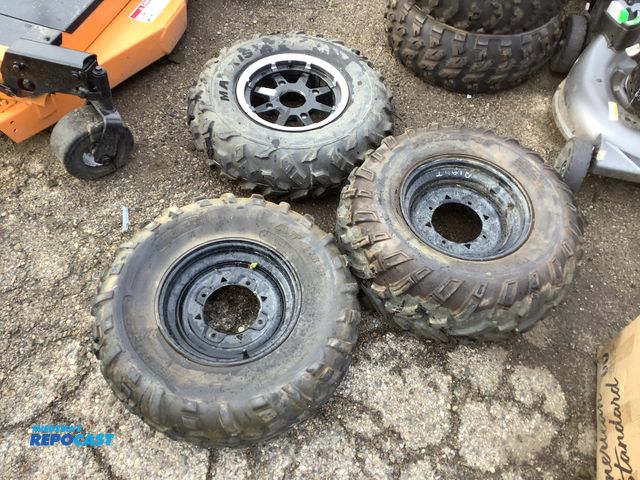Lot 2-35871 - (3) Assorted ATV Tires w/ Rims, including (1) Wanda 25x11.00-12 Tire, (1) Carlisle AT489 Tire, and (...