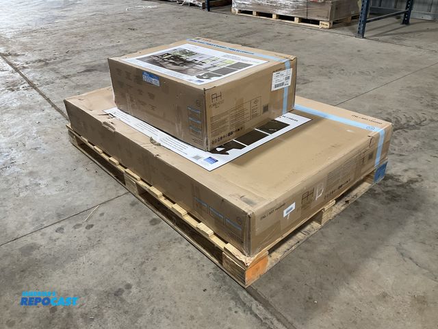 Lot 2-91752 - Foremost 7-Piece Dining Set (Table Only) Brown Wood Table