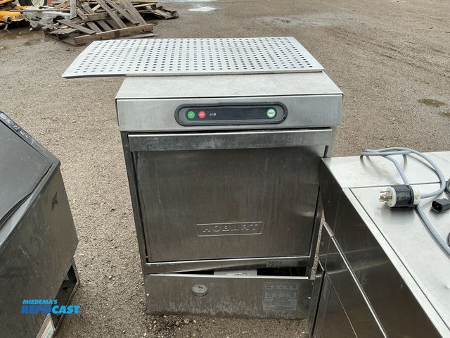 Lot 2-32919 - Hobart LX30C low-temperature, chemical-sanitizing undercounter commercial dishwasher