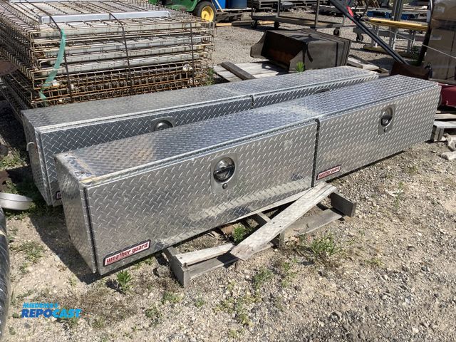 Lot 2-91167 - Pair of 96" weather guard two sided truck tool boxes