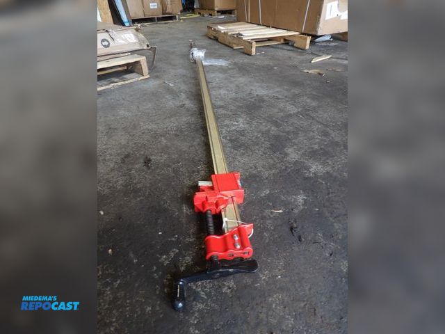 Lot 2-51035 - new bessey extra-heavy-duty bar clamp, crank handle, 96" max jaw opening, 7,000lb clamping force, ca...