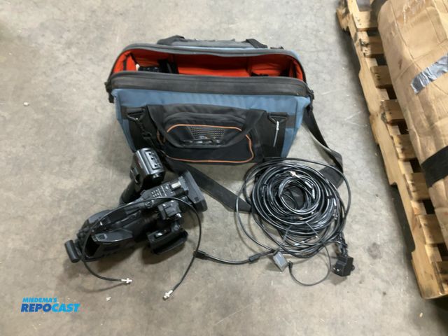 Lot 2-18595 - . . Sony PMW-EX3 XD CAM HD Solid State Memory Camcorder Kit, Includes- Power Cord, Memory Card, Case...