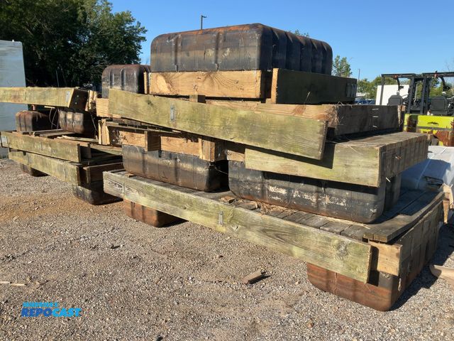 Lot 2-13732 - dock floats &amp; dock sections with floats with measurements of approximately