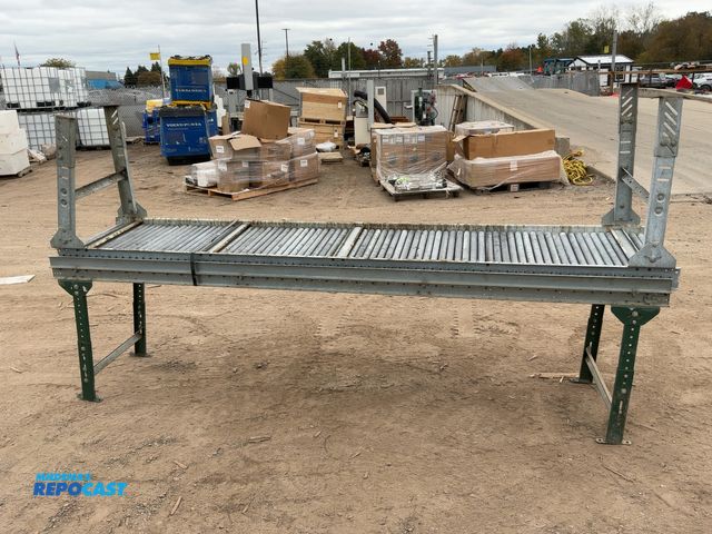 Lot 2-69239 - (2) Industrial Roller Conveyors