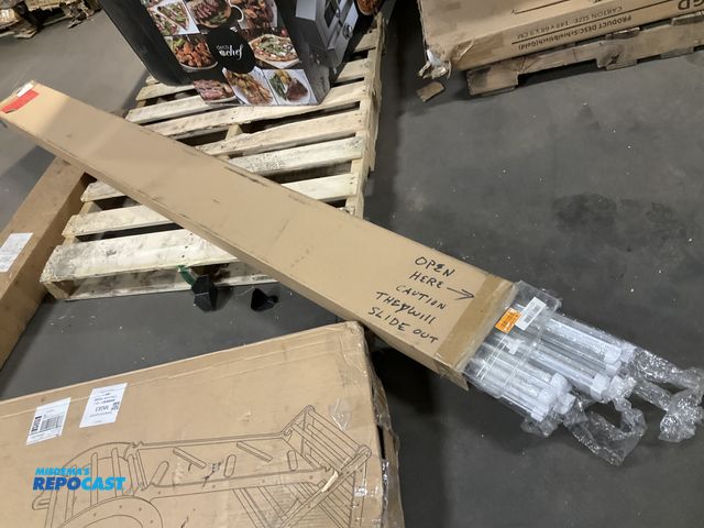 Lot 2-34907 - lot of 8 8' LED shop light fixtures T8 integrated tube lights, 72W 9500LM 6500K high output