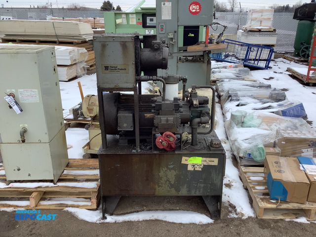 Lot 2-19640 - Thermal Transfer Products 15HP Hydraulic Power Unit, 3PH, 60Hz, 1765RPM