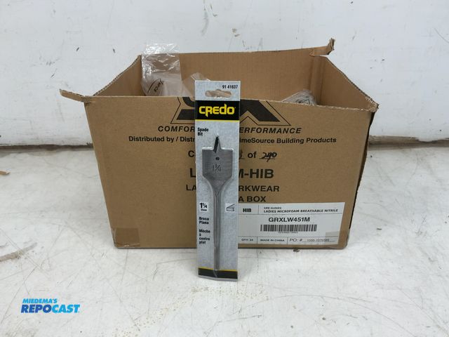 Lot 2-96943 - 96 New 1-1/4" Paddle Bits