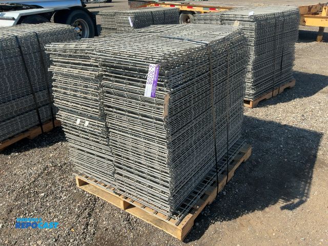 Lot 2-30308 - Approx. (205) 18"x48" Metal Wire Mesh Decks for Shelving