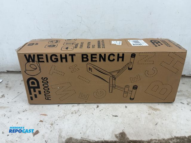 Lot 2-60253 - Fitgoods FGWB-003 Weight Bench