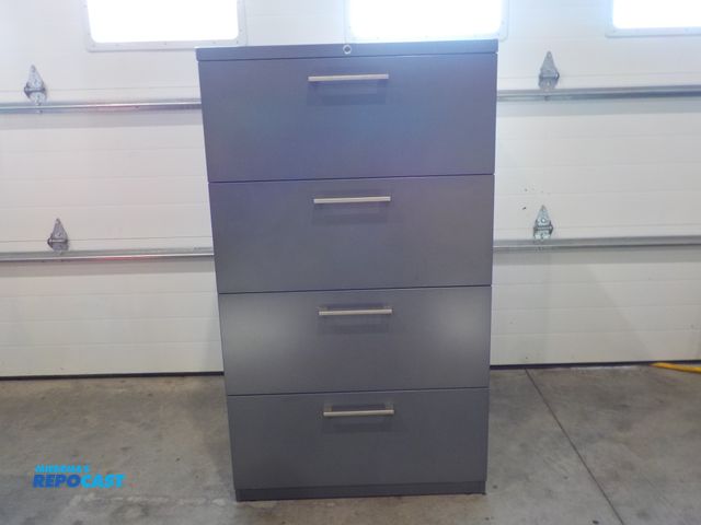 Lot 2-34106 - 4 drawer heavy duty storage cabinet. 30" w x 18" d x 51 1/2" h